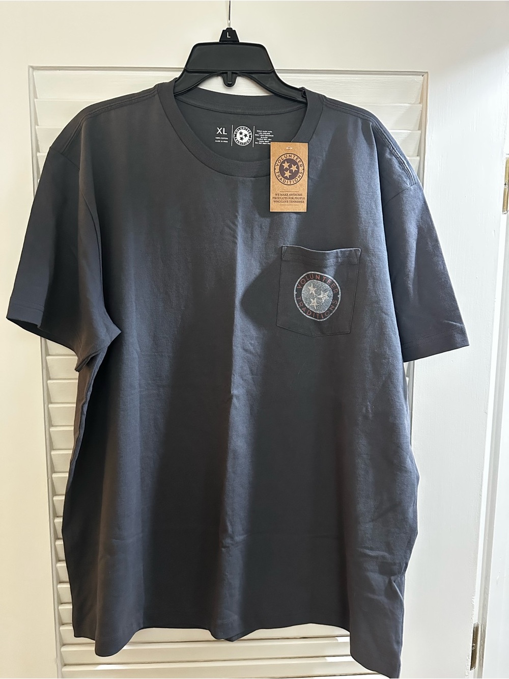 Men's Short-Sleeve Pocket Tee - Charcoal